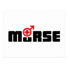 Murse logo on white post cards