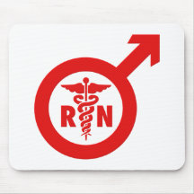 Murse Male Nurse Symbol Mouse Pad