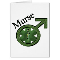 Murse with Caduceus Cards