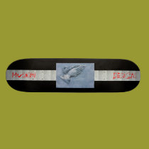Musashi Designs Durer's Praying Hands skateboards