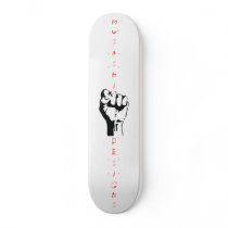 Musashi Designs Fist Custom Skate Board