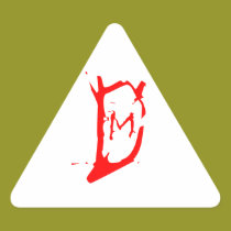 Musashi Designs Logo Triangle stickers