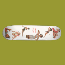 Musashi Designs Pinup skateboards