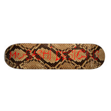 Musashi Designs Snakeskin Skateboard Deck