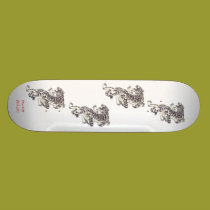 Musashi Designs Tiger Power skateboards