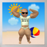 Muscle Beach Baby Poster