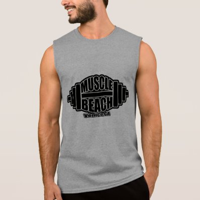 MUSCLE  BEACH SLEEVELESS TEES