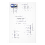 Muscle car- blue Stationery