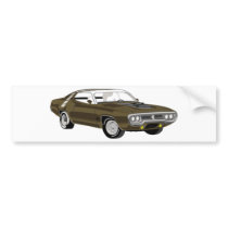 Muscle Car Bumper Stickers