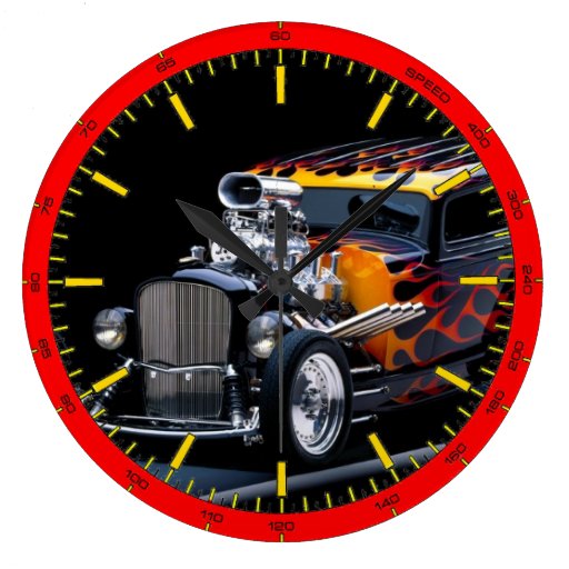Muscle Car Clocks, Muscle Car Wall Clock Designs