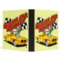 Muscle Car Madness Avery Binder