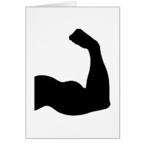 Muscle Greeting Cards
