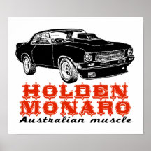 Muscle cars poster
