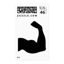 Muscle Postage Stamp