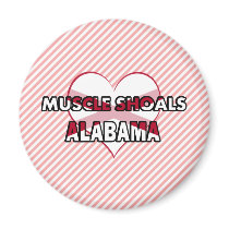 Muscle Shoals, Alabama Fridge Magnet
