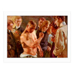 Muscles by Osmar Schindler Post Card Muscles by Osmar Schindler Post Card
