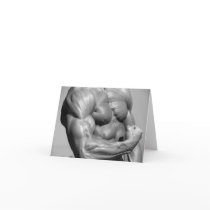 Muscular Chest Notecard