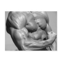Muscular Chest Postcard by Photos_By_JAE Muscular Chest Postcard