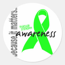 Muscular Dystrophy Awareness Sticker