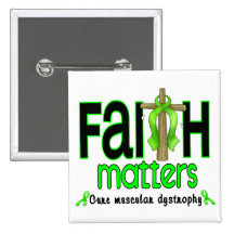 Muscular Dystrophy Faith Matters Cross 1 Pin