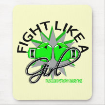 Muscular Dystrophy Fight Like A Girl 12.3 Mouse Pads
