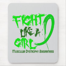 Muscular Dystrophy Fight Like A Girl 5.3 Mouse Pad