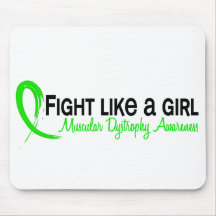 Muscular Dystrophy Fight Like A Girl 6.3 Mousepad
