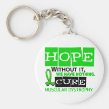 Muscular Dystrophy HOPE 2 Keychains