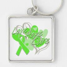 Muscular Dystrophy Love Hope Cure Keychain