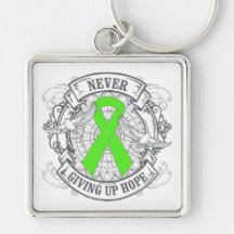 Muscular Dystrophy Never Giving Up Hope Key Chain