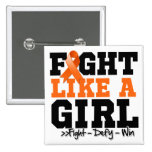 Muscular Sclerosis Sporty Fight Like a Girl buttons