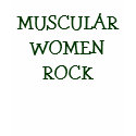 MUSCULAR WOMEN ROCK t-shirts