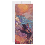 Muse On Pegasus By Redon Odilon (Best Quality) Rack Card