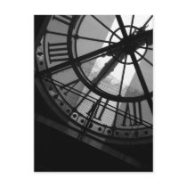 Musee d'Orsay Clock Postcard