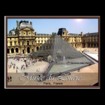 Musee du Louvre postcards