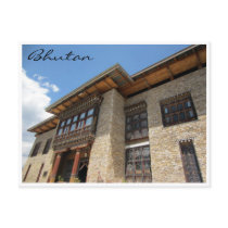 museum bhutan new post card