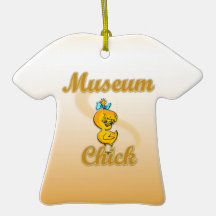 Museum Chick.png Christmas Ornament