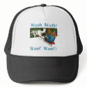 Mush Mush Woof Woof hats by zipteedoo Mush Mush Woof Woof hats