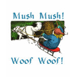 Mush Mush Woof Woof t-shirts
