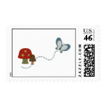 Mushroom and Butterfly stamps