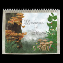 Mushroom and Flowers calendars