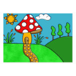 mushroom business cards