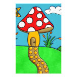 Mushroom Customized Stationery