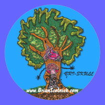 mushroom-door-in-tree stickers