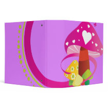 mushroom dreams II notebook binders