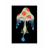 Mushroom Drip t-shirts