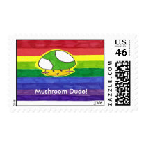 Mushroom Dude Stamps by DWTSFreak Mushroom Dude Stamps