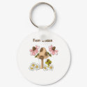 Mushroom Fairy Garden keychains by robynsnest Mushroom Fairy Garden keychains