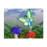Mushroom Fairy Postcard