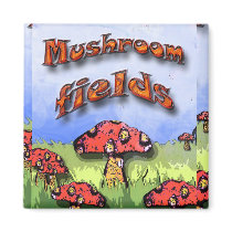 mushroom fields magnets